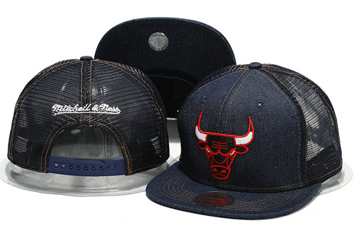Chicago Bulls Mesh Snapback Hat YS 0701